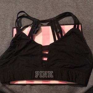 Pink by VS Ultimate Unlined Sports Bra size L